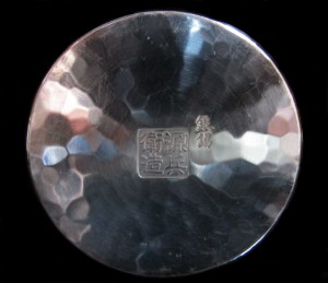 鎚目タンブラー　丸鎚目